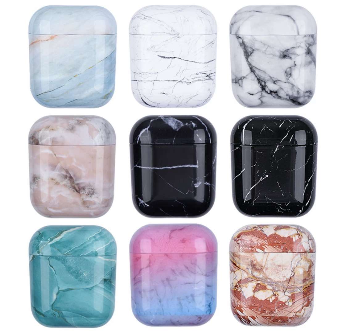 New Airpods cover marble new !!!! There's also a Pro iPod!
